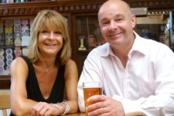 Jaclyn and Stuart Bateman from Batemans Brewery