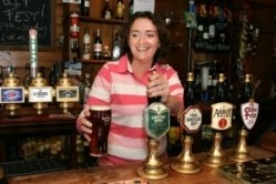 Licensee Angela Poulton received a bill of more than £30,000 in February