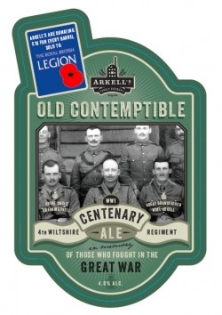 Old Contemptible ale from Arkells brewery
