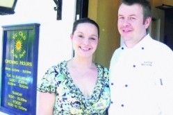 Kelly & Ashley McCarthy, licensees at Ye Old Sun Inn in Colton, North Yorks