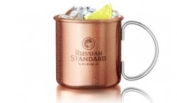 The Russian Mule: made from Russian Standard Original, ginger beer and lime