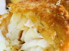 Fish and chips: best in pubs at Belhaven