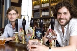 Parlour pubs: Jamie Langrish (left) and Jonny Booth (right)