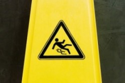 Slips and trips are the most common cause of major injuries at work
