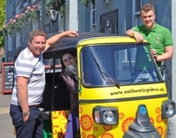 Authentic Pub Co acquired a Tuk Tuk to promote its new menu