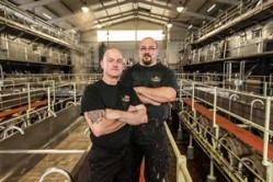 Simon Bradley and Chris Platt, fermentation department operatives, feature in the third episode of One Ale Of A Job