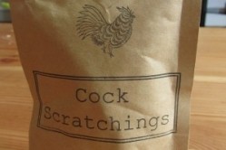 Cock scratchings: latest bar snack trend
