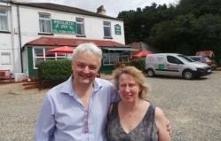 Ray and Sandra Thompson of the Wrygarth Inn