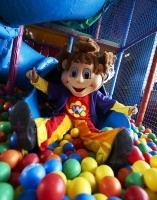 Waky Warehouse mascot: the company wants children to try out the new play centre