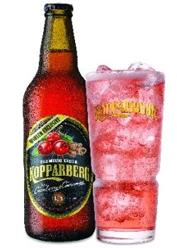 New for winter: Kopparberg's cranberry & cinnamon variety