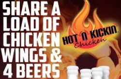Plusfood's new POS for its 'Hot 'n' Kickin Chicken'