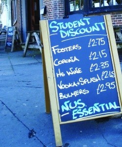 Putting a price on promotions: Liverpool pubs are to be charged for using A-boards to advertise on the street
