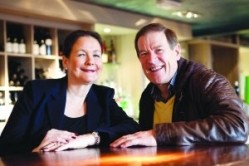 Business partners: Christine Harris and David Mills