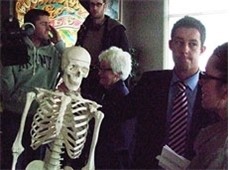 Apprentice: Mark Dodds bought a skeleton