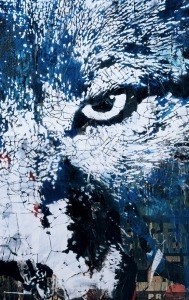 Eristoff's wolfish street art