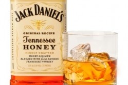 Jack Daniel’s Tennessee Honey is crafted with Jack Daniel’s Old No. 7 Tennessee Whiskey and a honey liqueur