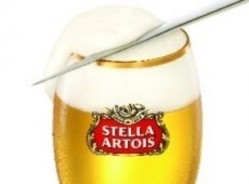 Top brand: the iconic Stella Artois chalice helped the lager reach top spot in its category