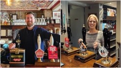 Licensees: publicans Chris Walsh and Beccy Keddie are dealing with extra costs