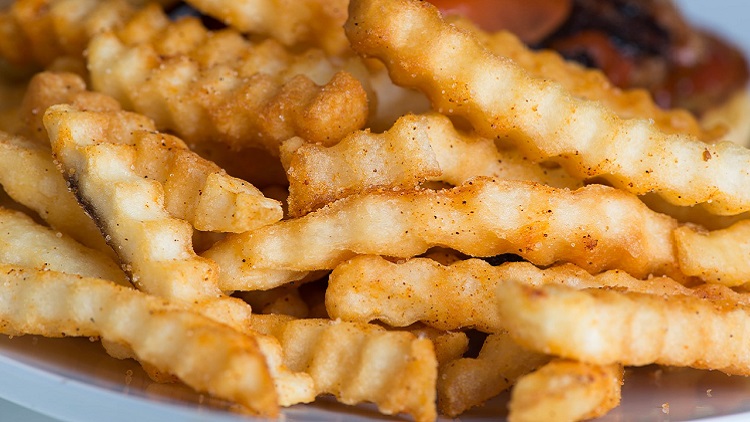What is a healthy portion of chips?