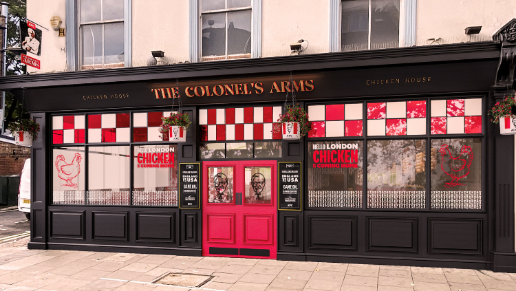 KFC launches first pub in Fulham, London